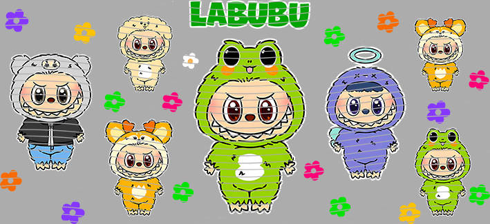 16oz Labubu-LB-121